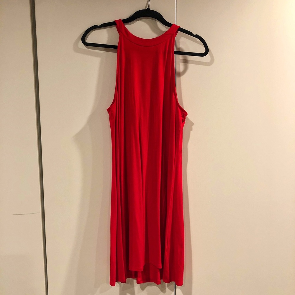 Red Express Tank Dress